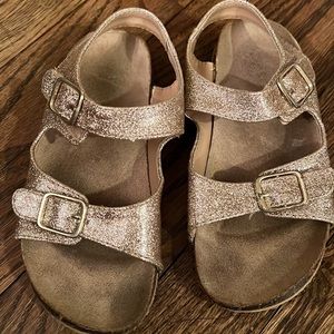 target gold sandals